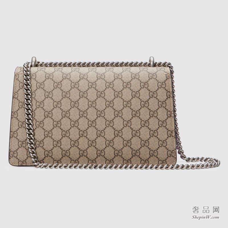 Gucci Dionysus刺绣肩背包 400249 9C2HN 9279 哥特式Gucci贴花