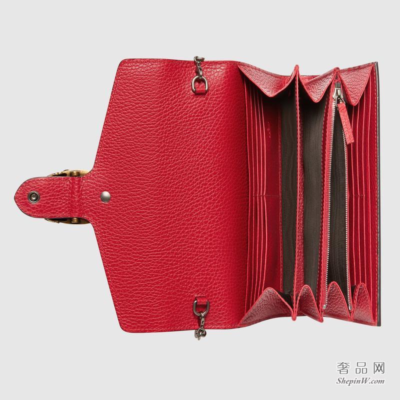 Gucci Dionysus真皮迷你链条手袋 401231 CAOGX 8990