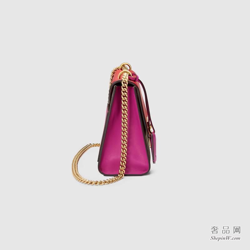 Gucci Padlock GG Supreme 肩背包 409486 KLQIG 9784