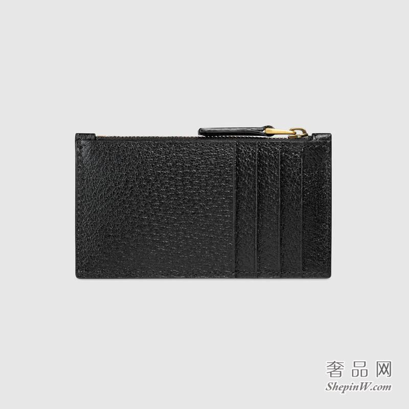 Gucci GG Marmont真皮卡片夹 435304 DJ20T 1000