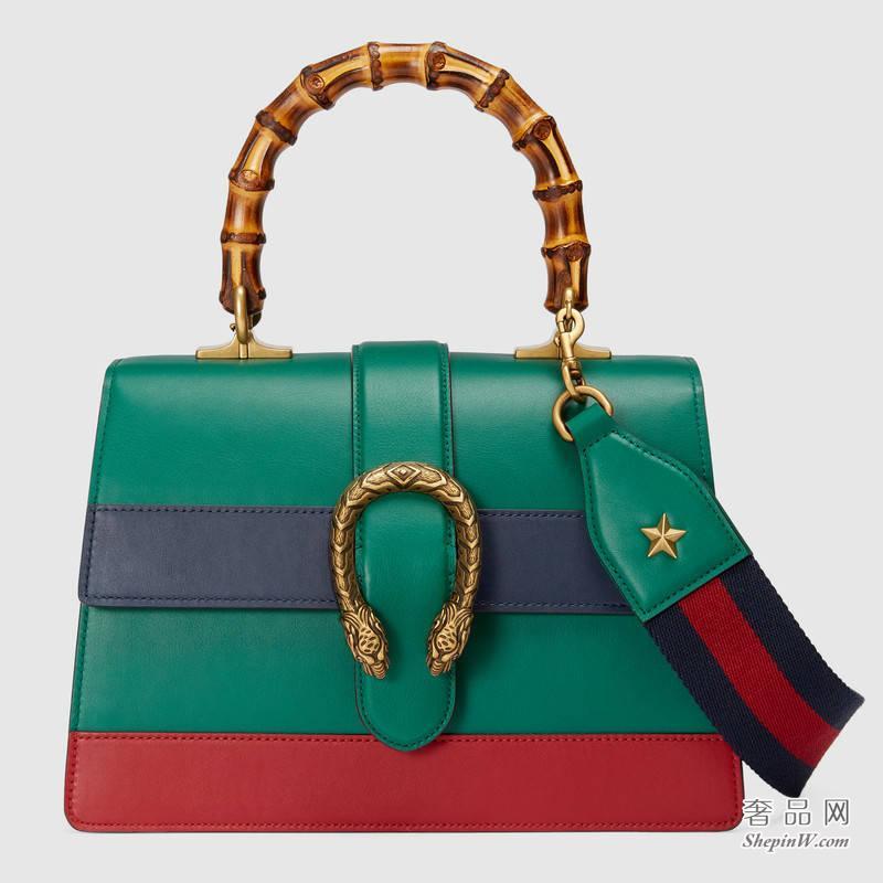 Gucci Dionysus真皮手提包 448075 CWLMT 8310