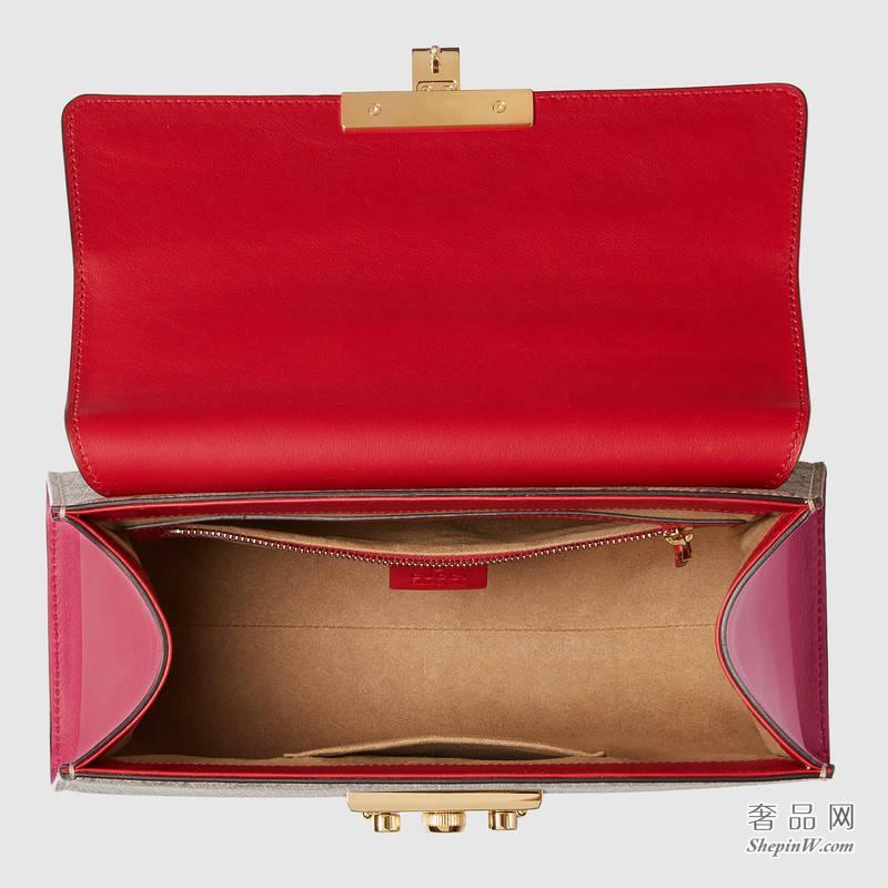 Gucci Padlock GG Supreme 手提包453188 KLQIG 9784