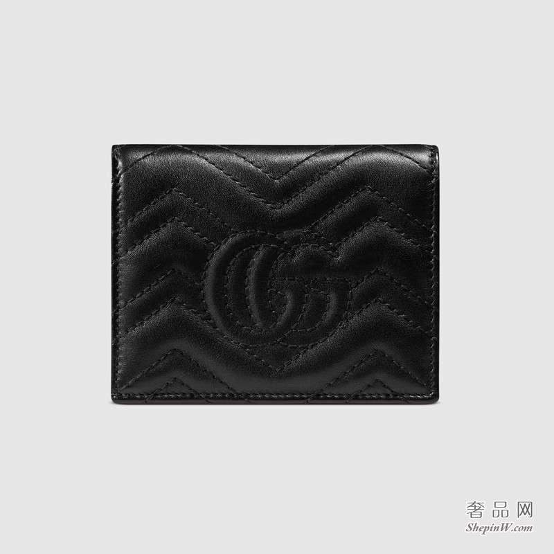 Gucci GG Marmont卡片夹466492 DRW1T 1000