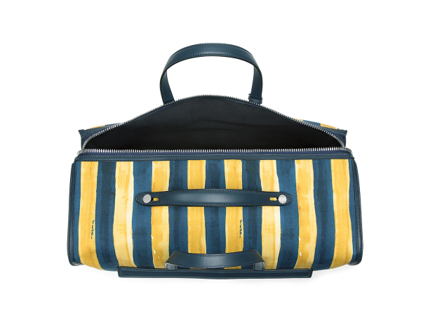 芬迪Fendi 长方形双色条纹旅行袋男士旅行袋 7VS116_OHE_F08L8
