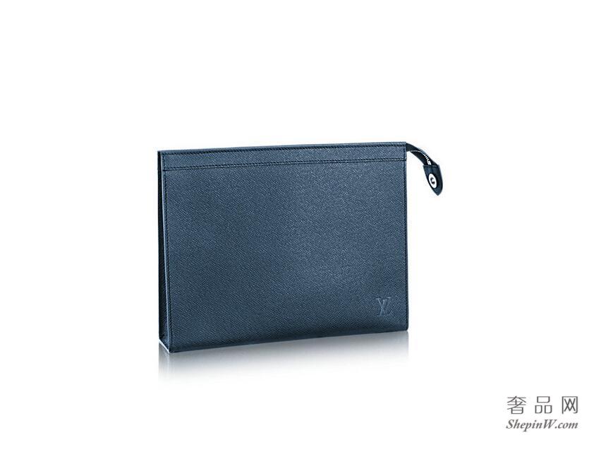 路易威登 Pochette Voyage 中号手袋 M30677蓝色