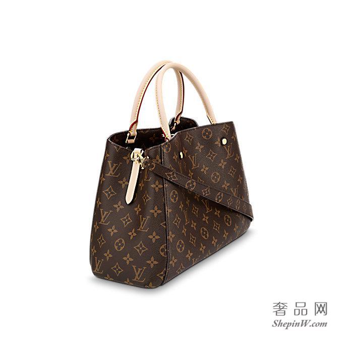 路易威登 MONTAIGNE 中号手袋 M41056 可手提臂挽或肩背