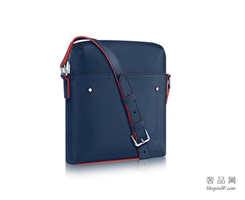 路易威登 Grigori Pochette 手袋 M42750海军蓝色