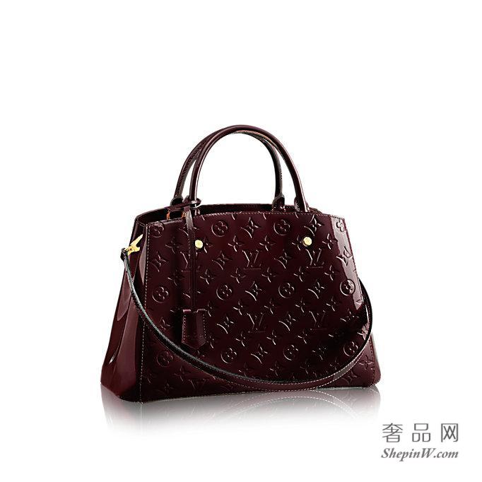 路易威登 MONTAIGNE 中号手袋 M50400 Monogram Vernis