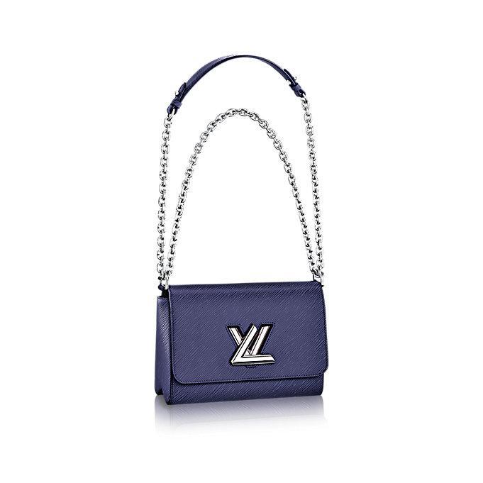Louis Vuitton TWIST 中号手袋 M51060 靛蓝色