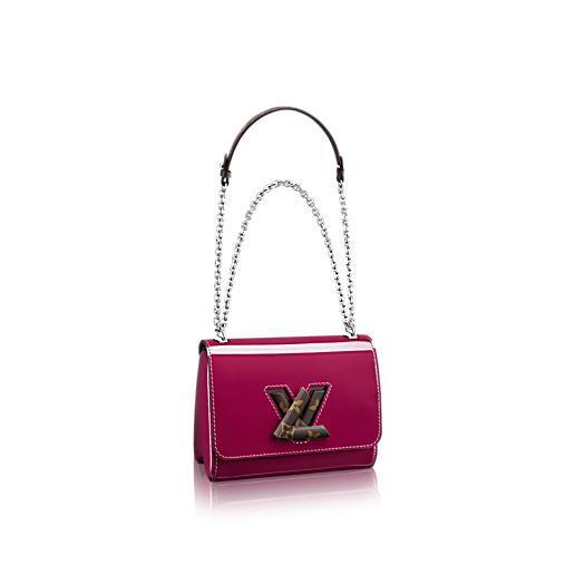 Louis Vuitton TWIST 小号手袋 M54730 嫣紫色