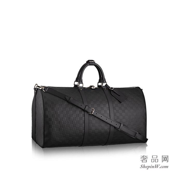 路易威登 KEEPALL 55 旅行袋（配肩带）N41144