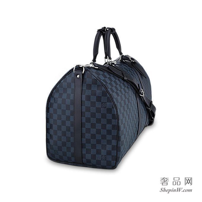 路易威登 KEEPALL 55 旅行袋（配肩带）N41356