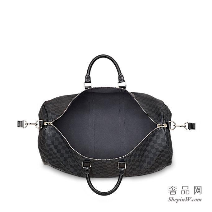 路易威登 KEEPALL 55 旅行袋（配肩带）N41413