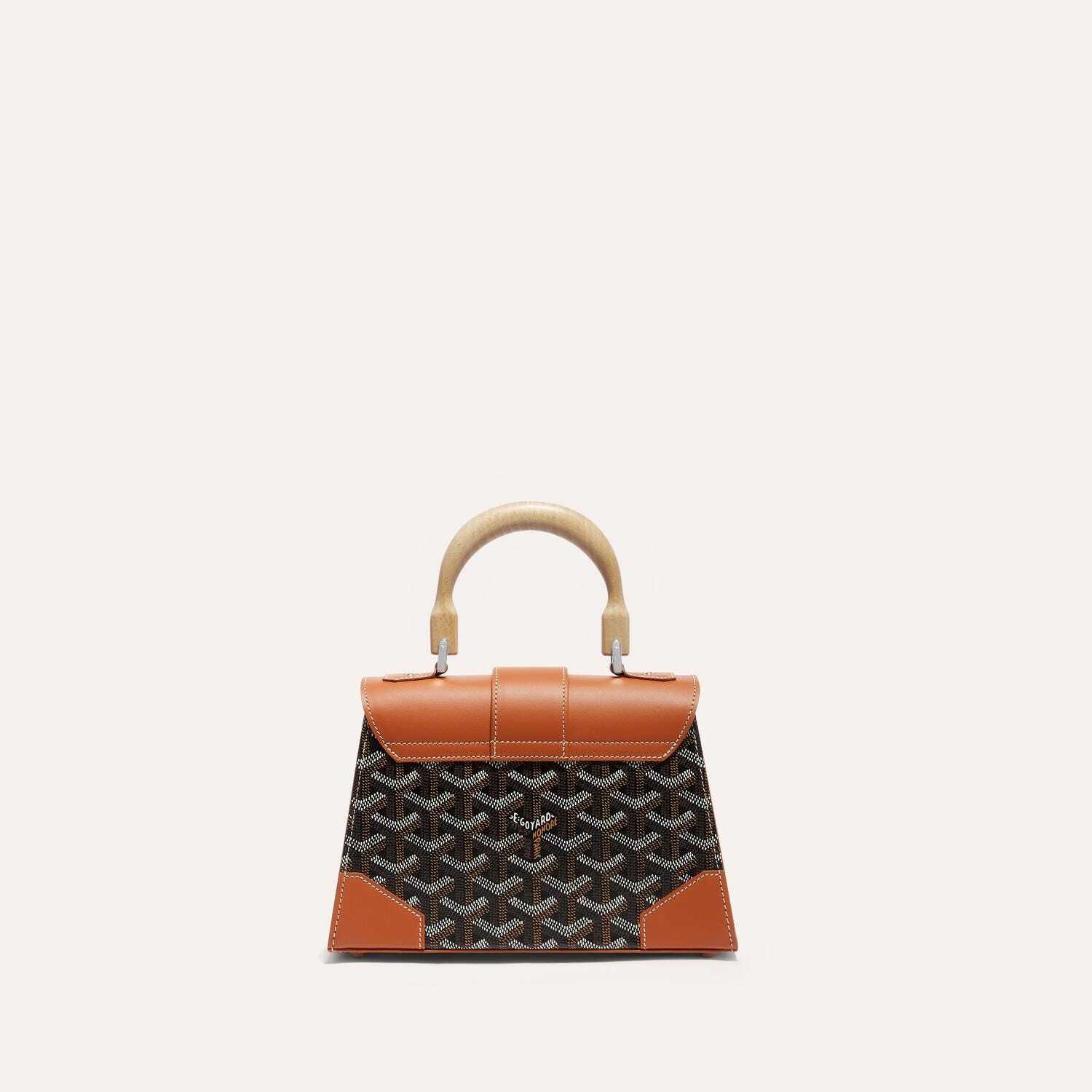 戈雅迷你西贡包什么颜色好看格 goyard mini Saigon 迷你 棕色