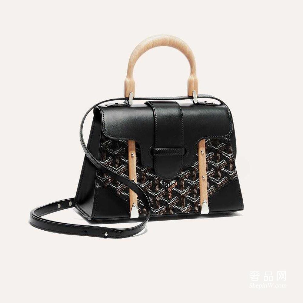 戈雅(goyard)官网西贡包价格 goyard mini Saigon 迷你包 黑色