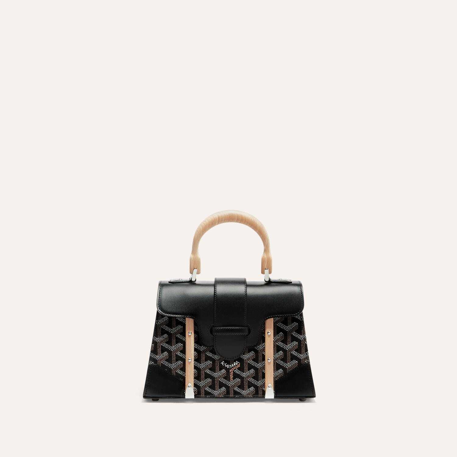 戈雅(goyard)官网西贡包价格 goyard mini Saigon 迷你包 黑色