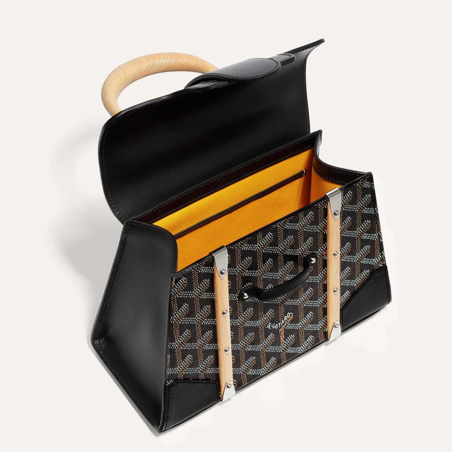 戈雅(goyard)官网西贡包价格 goyard mini Saigon 迷你包 黑色