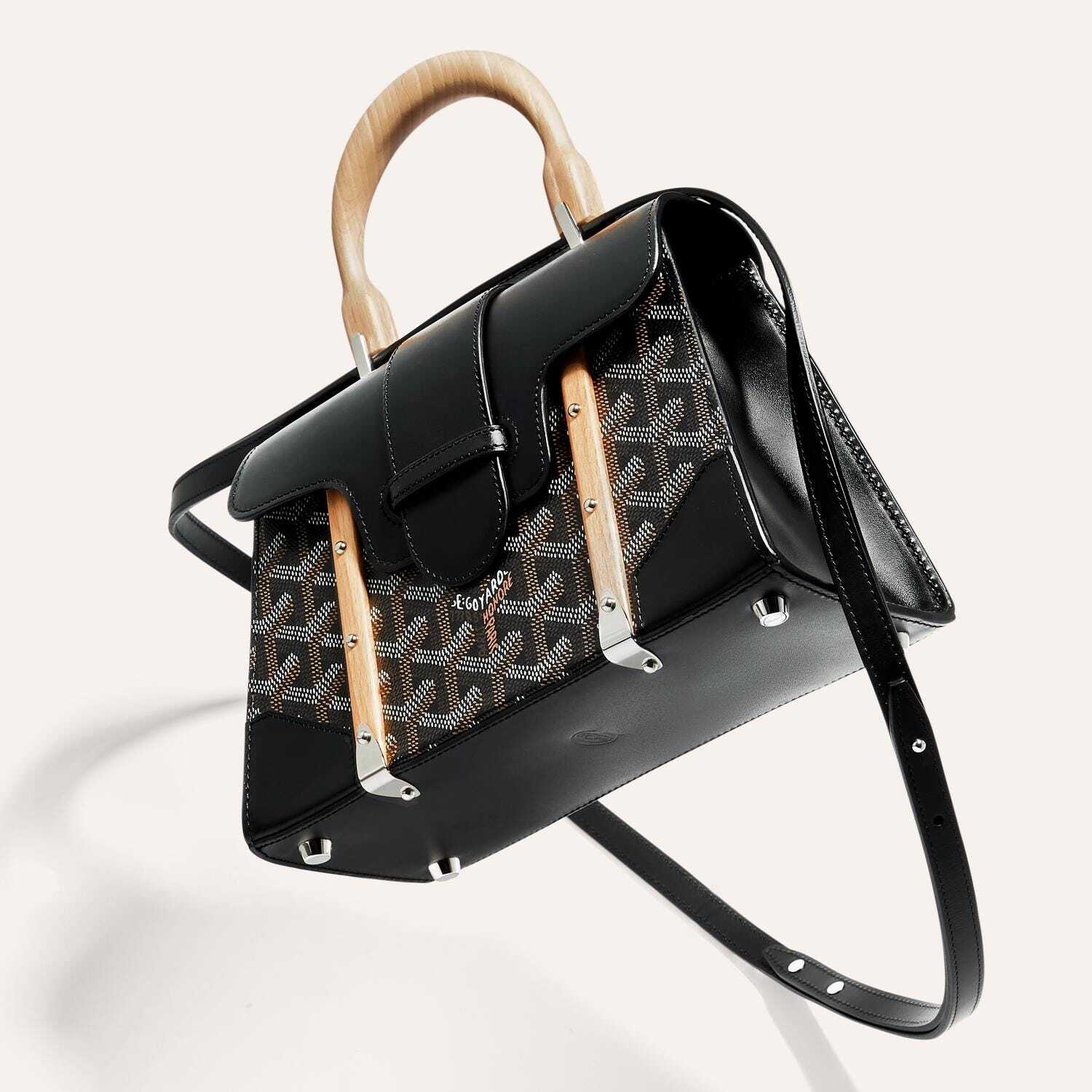 戈雅(goyard)官网西贡包价格 goyard mini Saigon 迷你包 黑色