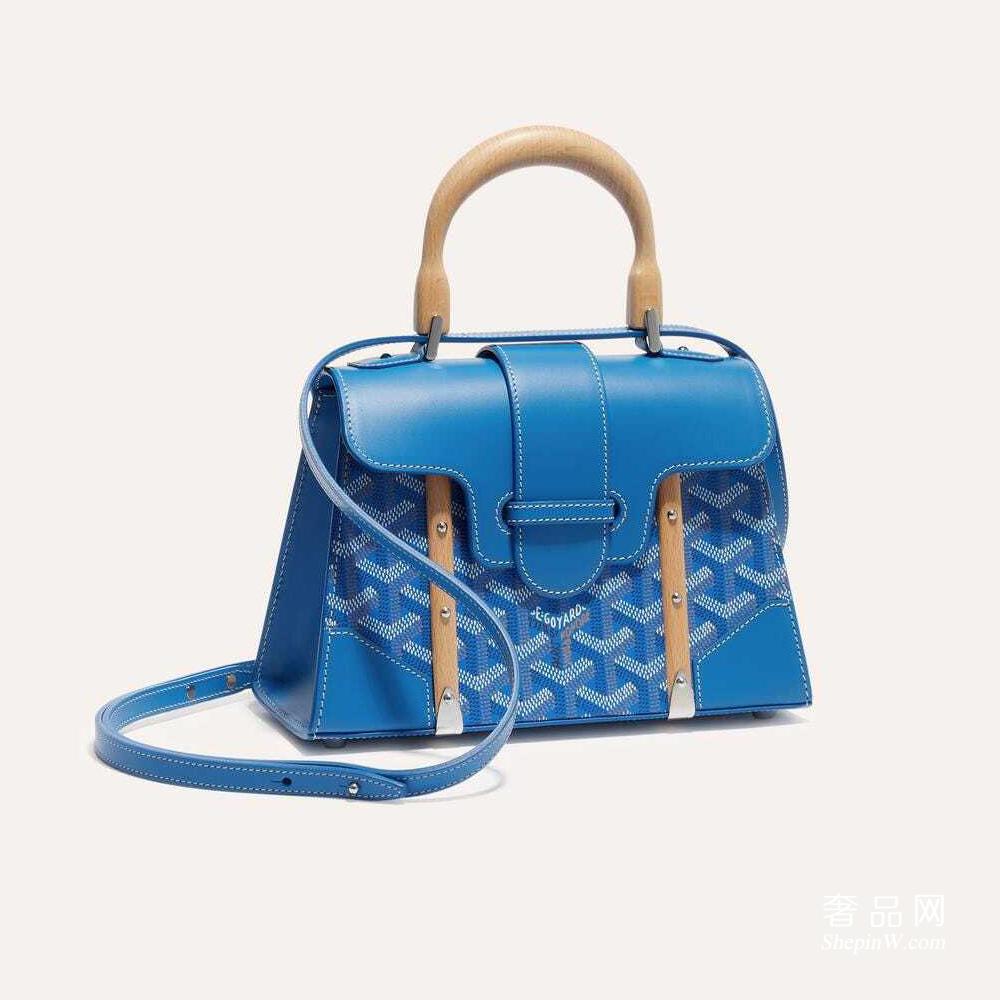 高雅德西贡包mini价格 goyard Saïgon 迷你包 蓝色