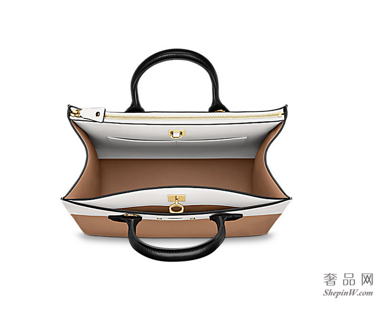 louis vuitton 光滑小牛皮City Steamer 大号手袋 M42622