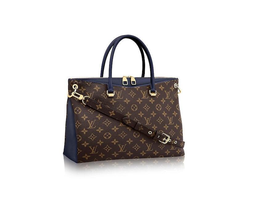 louis vuitton Pallas 手袋 M44042 海军蓝