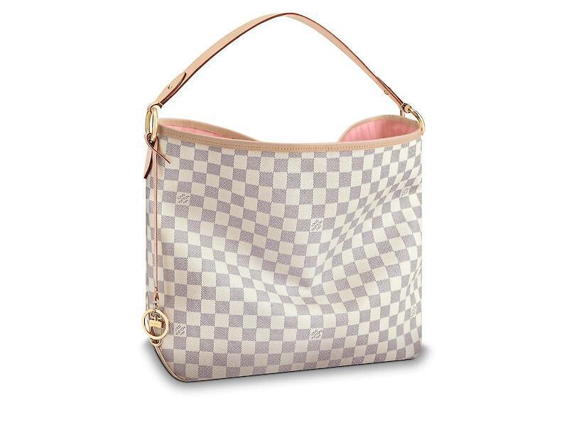 路易威登Damier Azur 帆布 Delightful 中号手袋 N41607