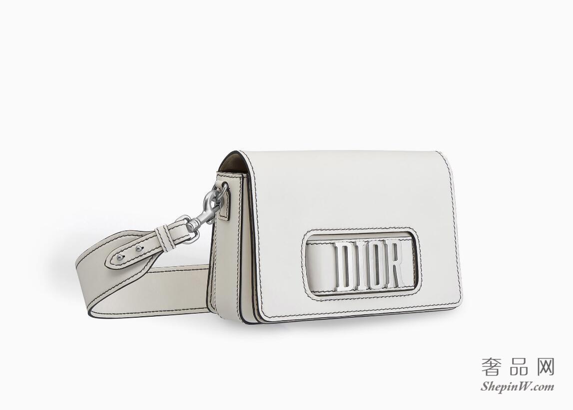 迪奥Dior 原色小牛皮翻盖式手提包