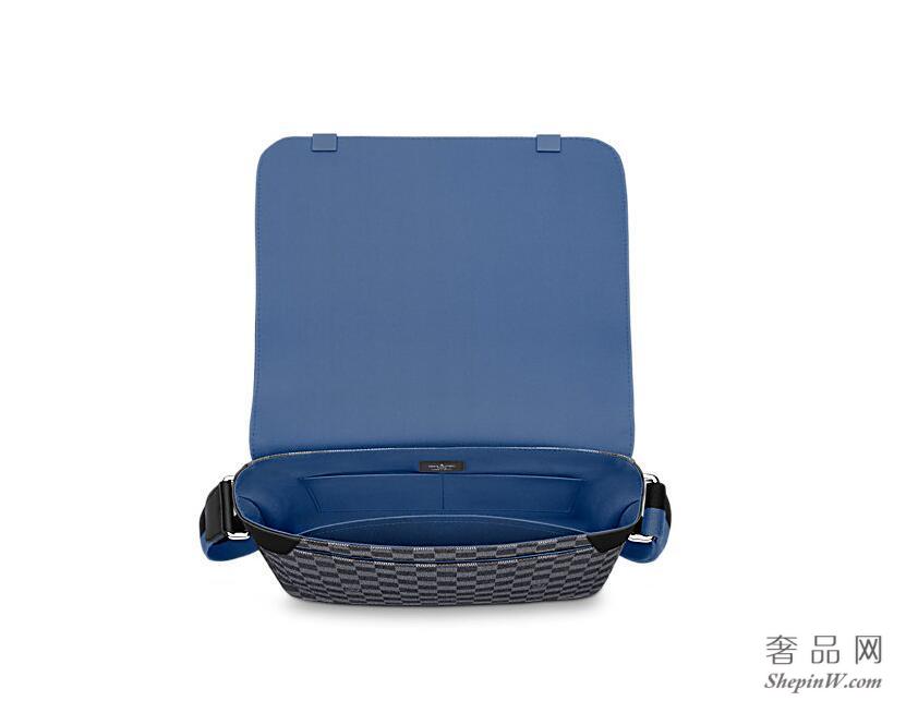 District 中号手袋 N42406 Damier Graphite邮差包