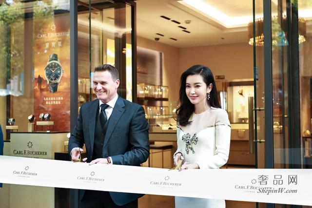 宝齐莱全球第一间以全新形象的精品店 亮相上海 代言人李冰冰亲临
