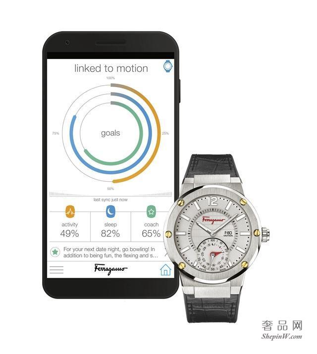 Ferragamo F-80 Motion 高科技智能核心腕表 定价人民币8800元