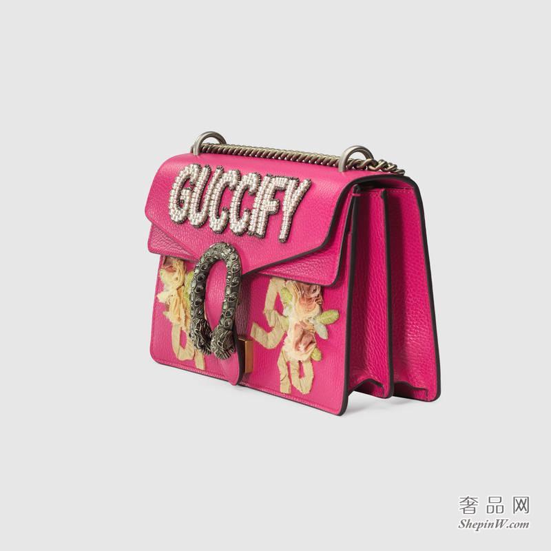 古驰Gucci Dionysus系列小号肩背包 400249 CAORN 5772
