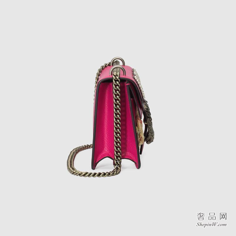 古驰Gucci Dionysus系列小号肩背包 400249 CAORN 5772