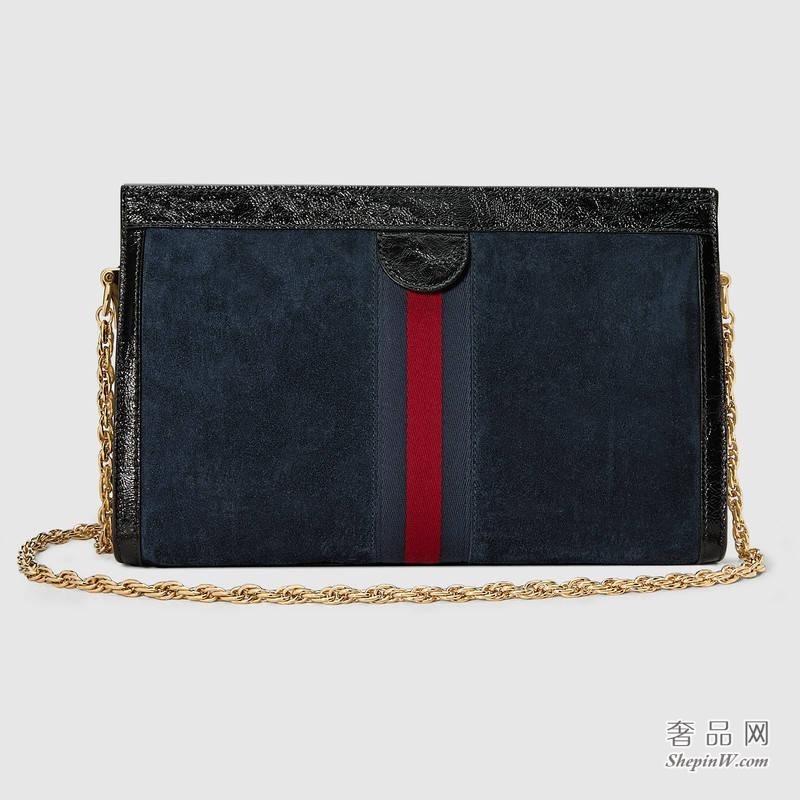 古驰Gucci Ophidia系列中号刺绣肩背包503876 D6ZXG 8828