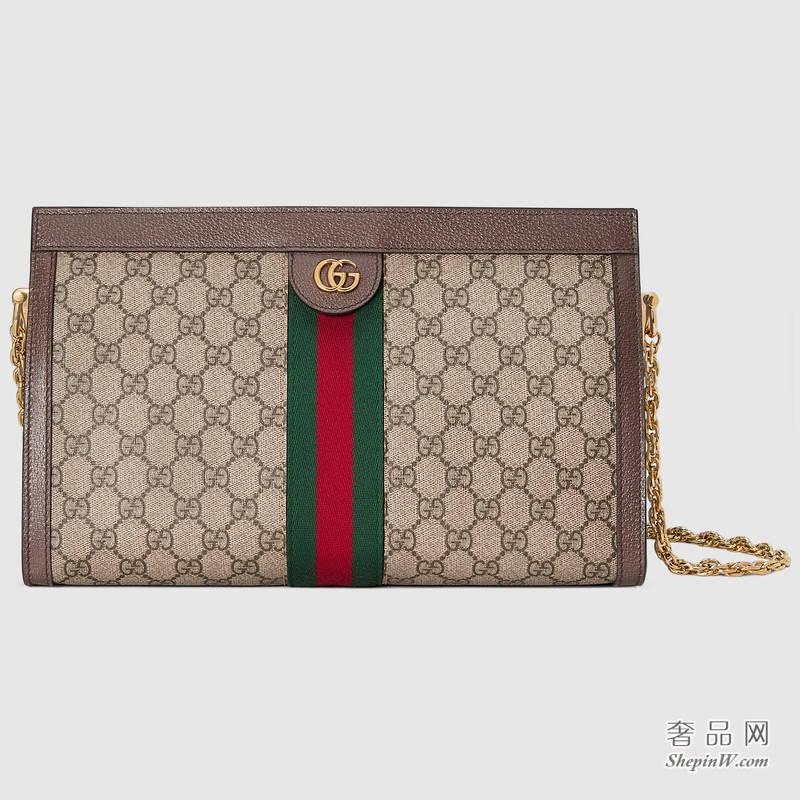 古驰Gucci Ophidia系列中号GG肩背包503876 K05NG 8745