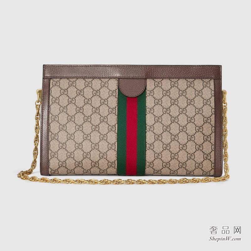 古驰Gucci Ophidia系列中号GG肩背包503876 K05NG 8745