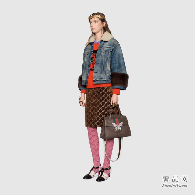 Gucci Totem系列中号手提包 505342 CWGEX 2579