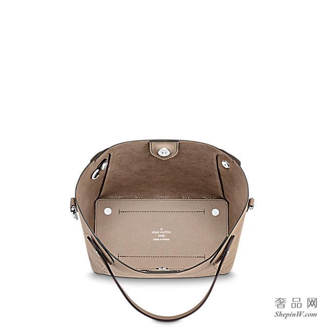 路易威登 LV Mahina镂花小牛皮 Hina 小号手袋 M54351 Galet