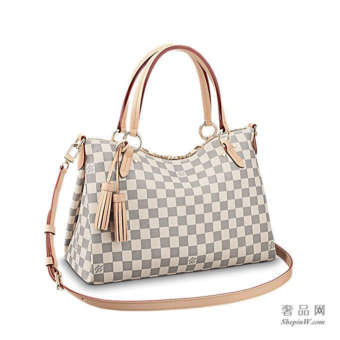 路易威登 LV Lymington 手袋 N40022 材质Damier Azur