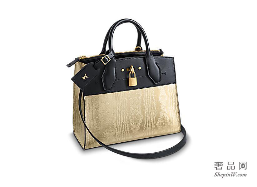 路易威登 LV Gravity Gold City Steamer小号手袋 M53085