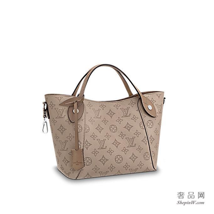 路易威登 LV Mahina镂花小牛皮 Hina 小号手袋 M54351 Galet