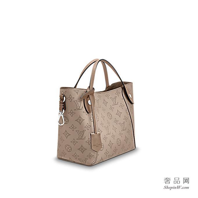 路易威登 LV Mahina镂花小牛皮 Hina 小号手袋 M54351 Galet