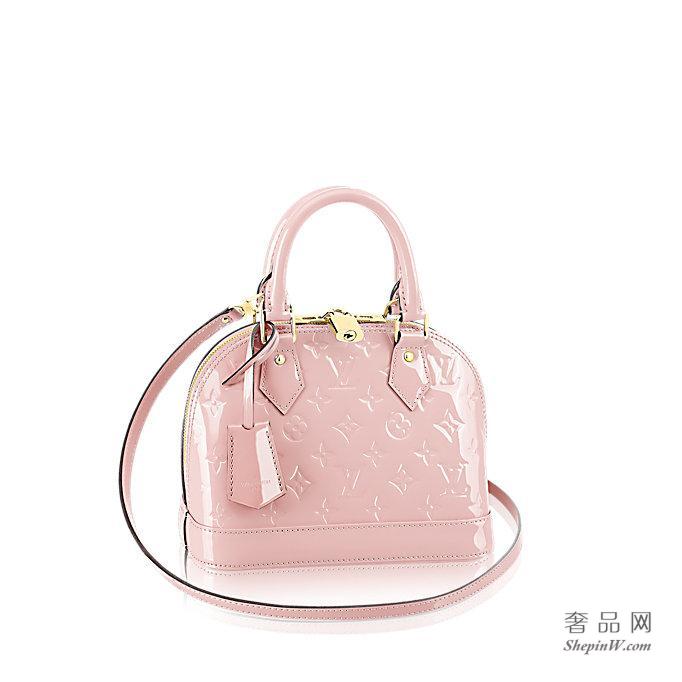 路易威登 LV Alma BB 手袋 嫣紫色M50565 M50415芭蕾粉