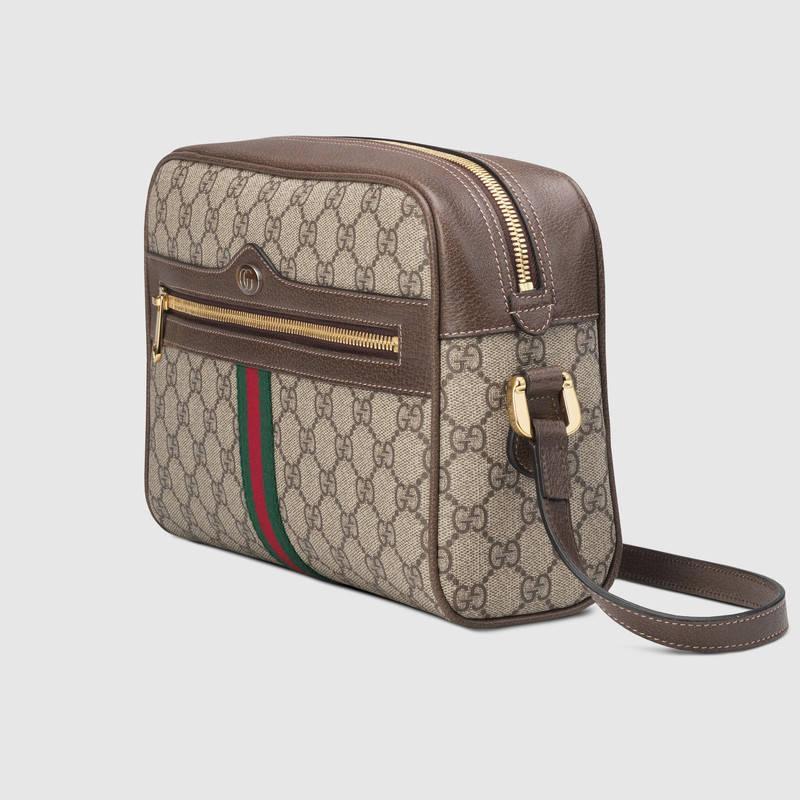 Gucci Ophidia系列高级人造帆布小号肩背包517080 96I3B 8745