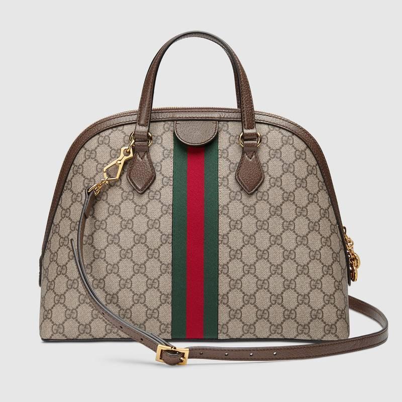 古驰Gucci Ophidia系列GG中号手提包 524533 K05NB 8745