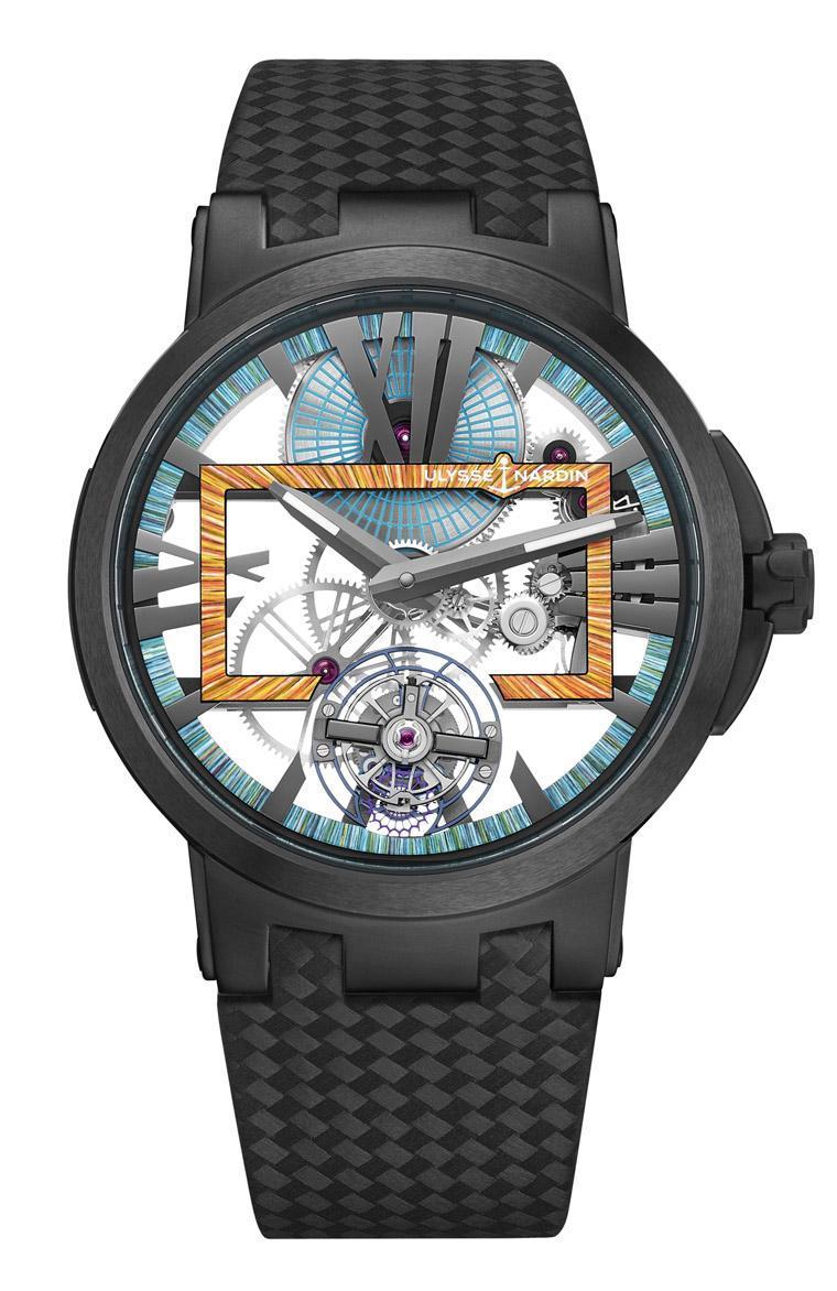 雅典表Executive Skeleton Tourbillon Hyperspace经理人镂空陀飞轮超时空腕表惊艳亮相
