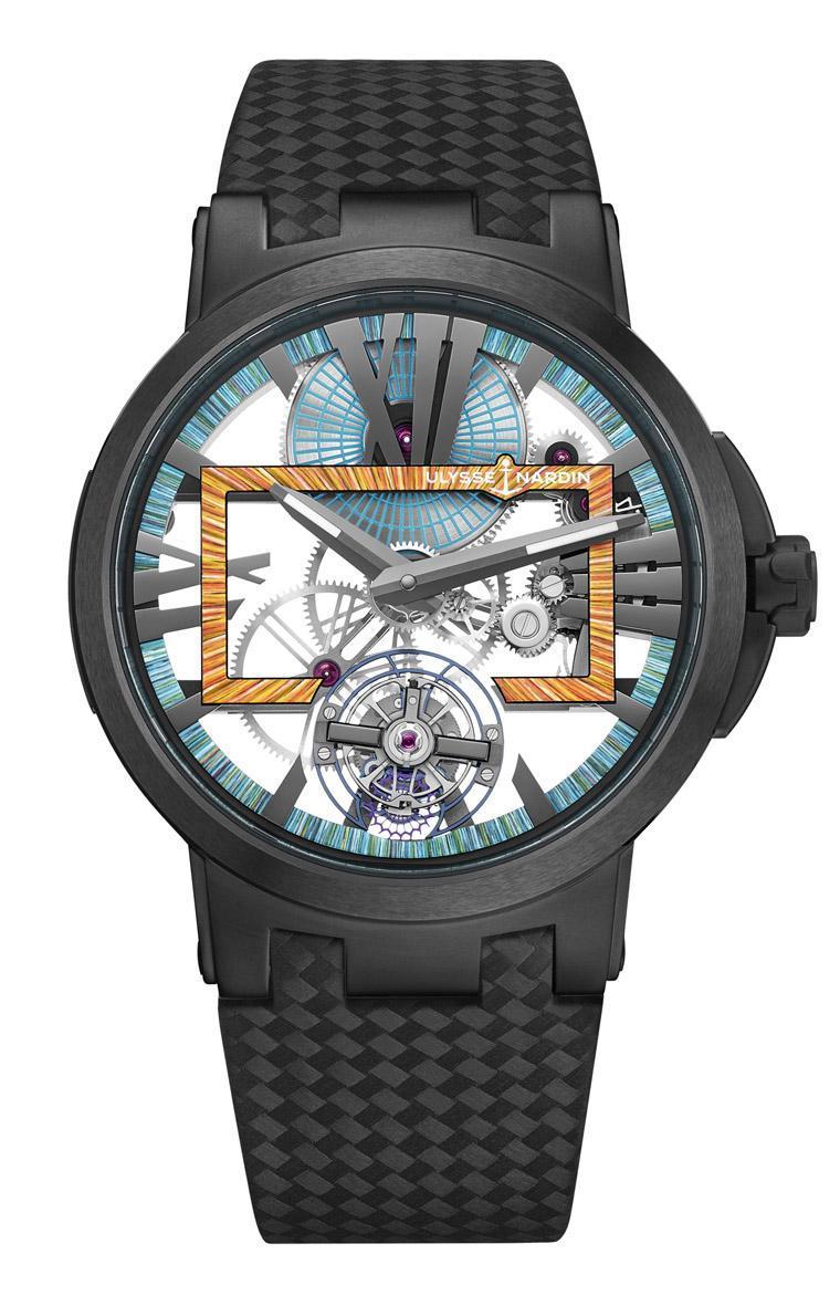 雅典表Executive Skeleton Tourbillon Hyperspace经理人镂空陀飞轮超时空腕表惊艳亮相