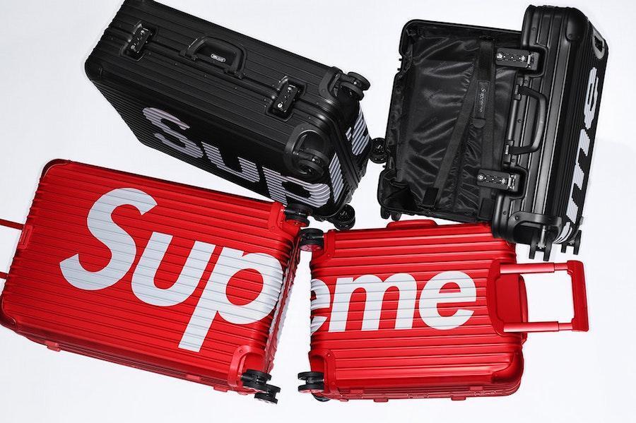 Supreme与LVMH集团第二次合作发布Supreme x RIMOWA 行李箱