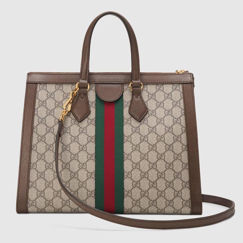 古驰Gucci Ophidia系列GG中号手提包 524537 K05NB 8745