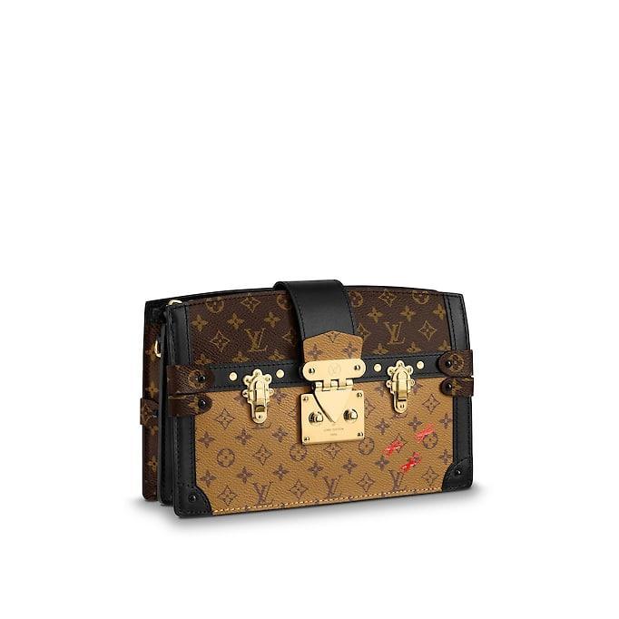 louisvuitton 2018早秋系列 Nicolas Ghesquière推出 Trunk 手袋 M43596