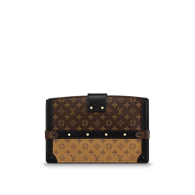 louisvuitton 2018早秋系列 Nicolas Ghesquière推出 Trunk 手袋 M43596